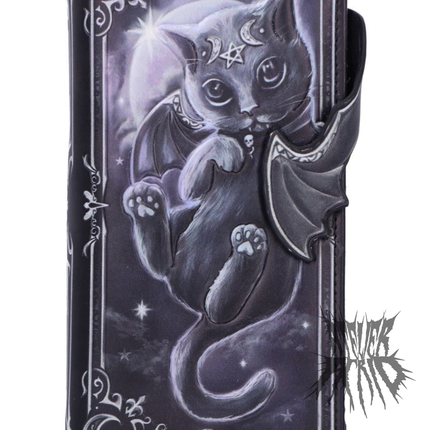 Moon of Malpuss Embossed Purse - Cult Cuties by Nemesis Now