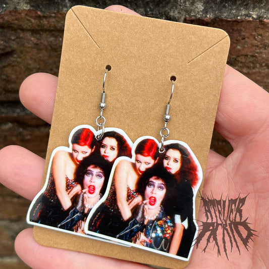 The Time Warp Earrings - Rocky Horror Picture Show Earrings