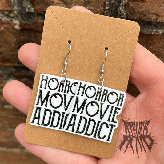 The Horror Movie Addict Earrings