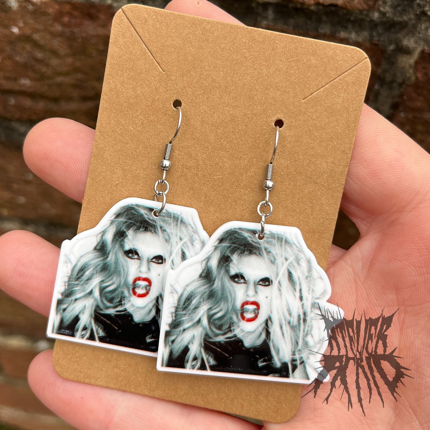 The Born This Way Earrings - Lady Gaga Earrings