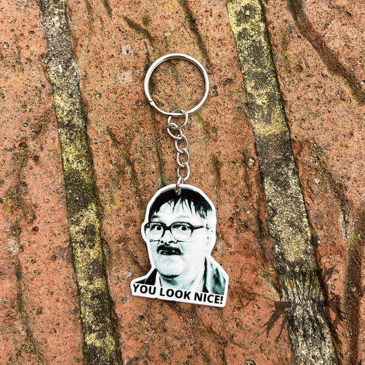The Jim Keyring- Friday Night Dinner Keyring