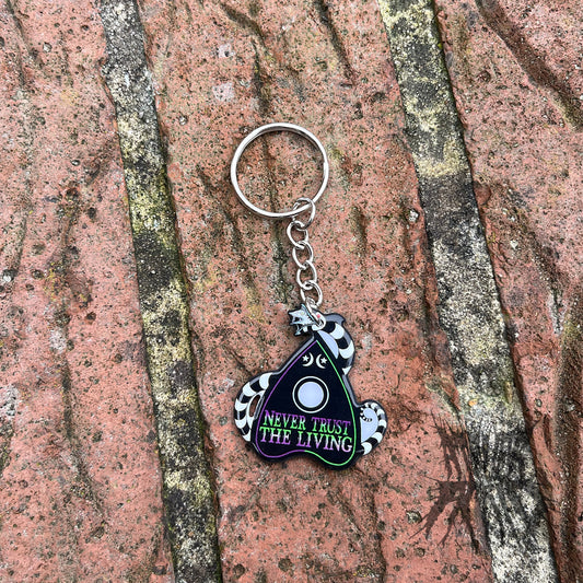 The Never Trust The Living Keyring