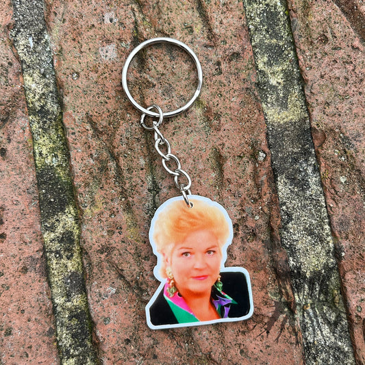 The Pat Butcher Keyring