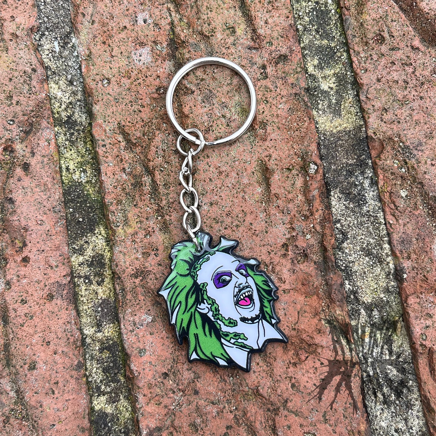 The Beetlejuice Keyring