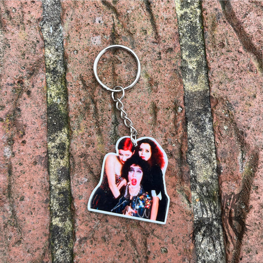 The Time Warp Keyring- Rocky Horror Picture Show Keyring