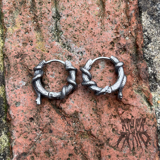 The Slither Hoop Earrings