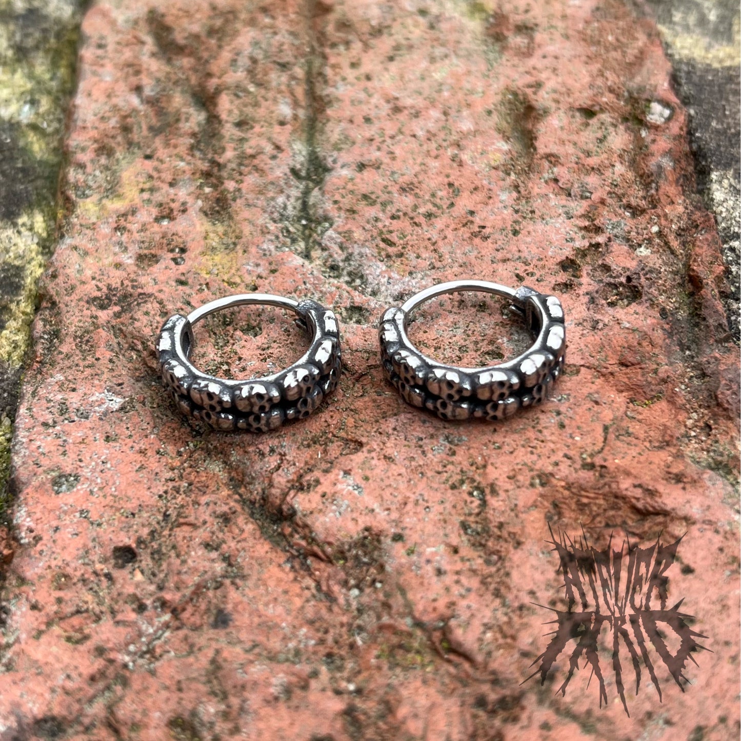 The Skullen Hoop Earrings