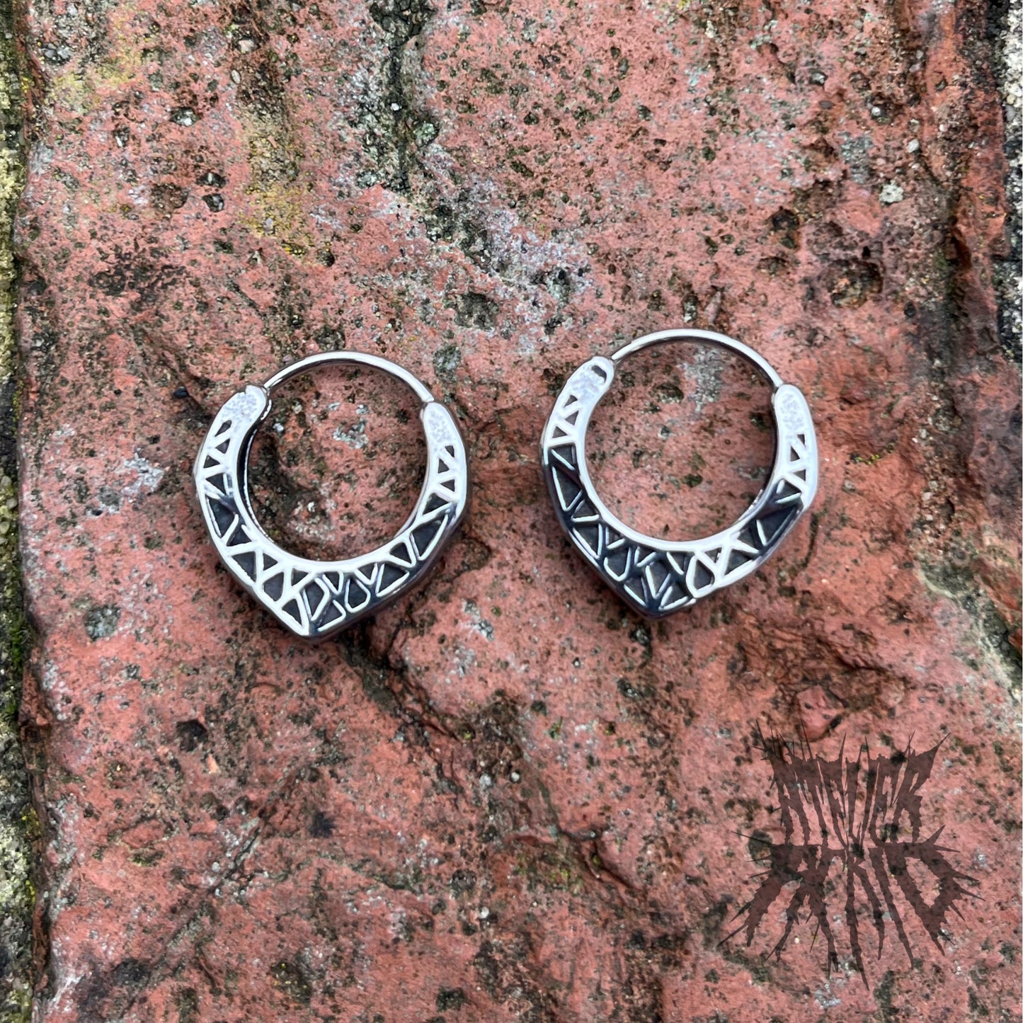 The Cathedral Hoop Earrings