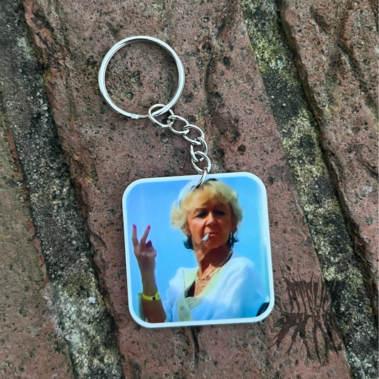 The Benidorm Keyring- Madge Harvey Keyring