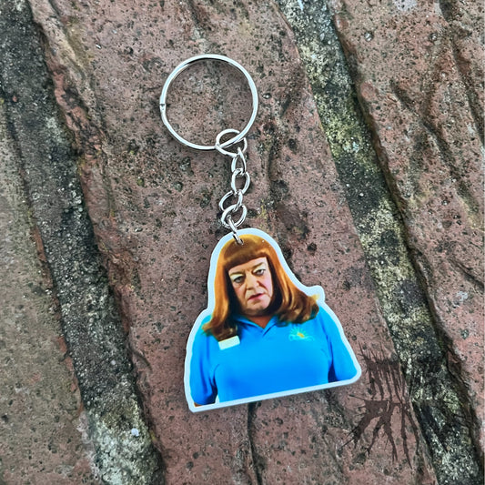 The Leslie Keyring- Benidorm Keyring