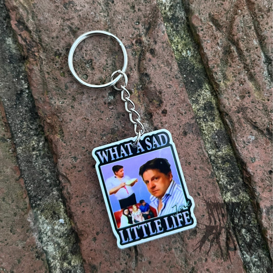The Sad Little Life Keyring