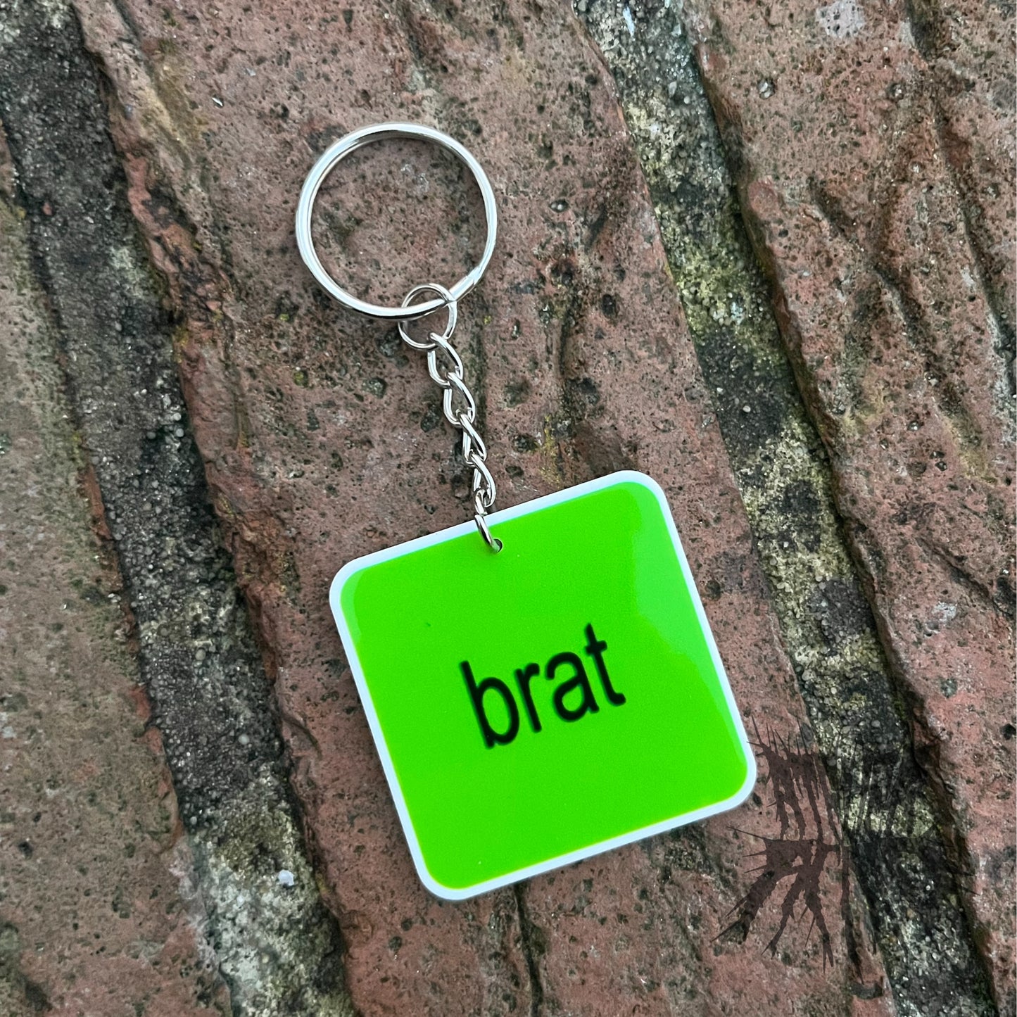 The Brat Keyring