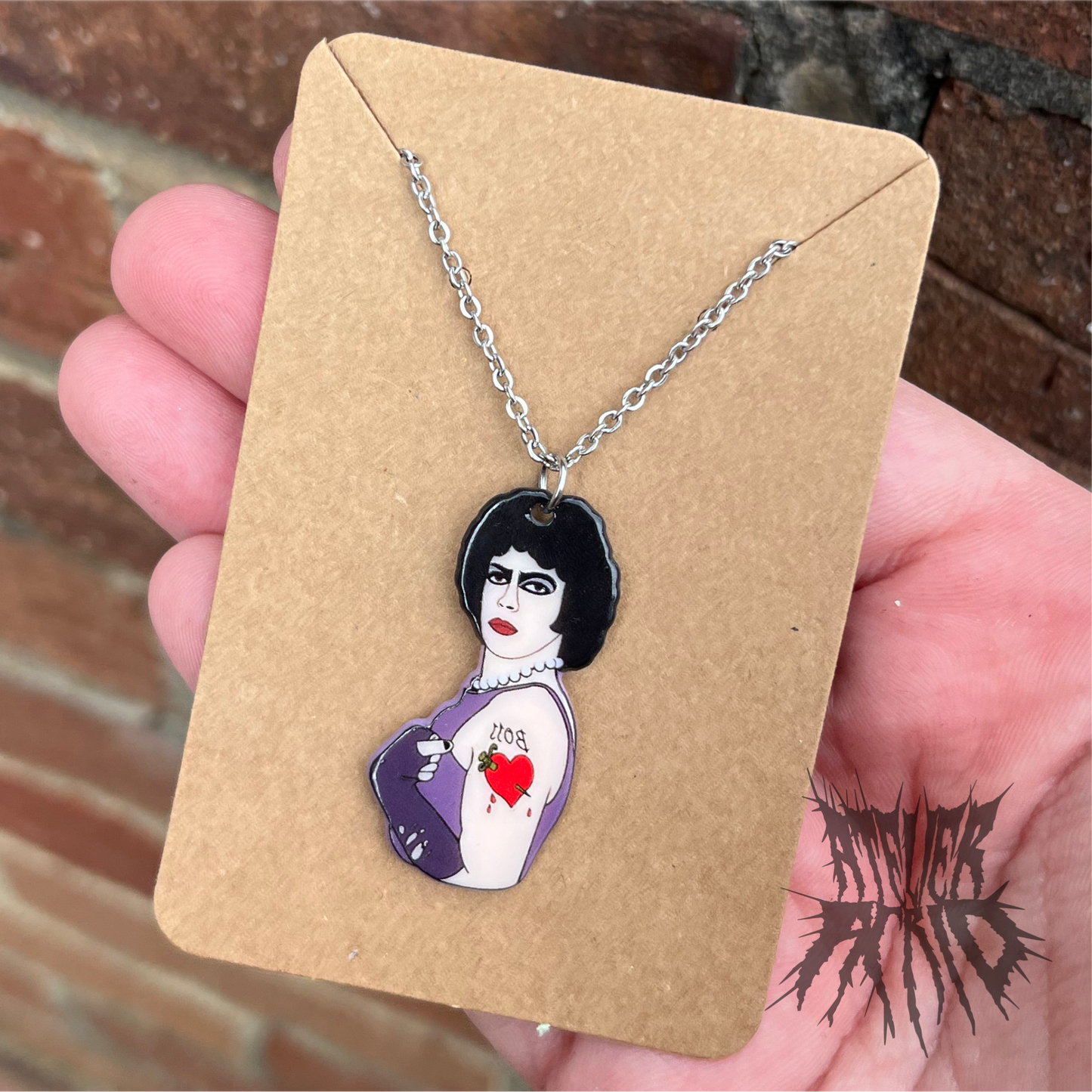 The Frank Necklace- The Rocky Horror Picture Show Necklace