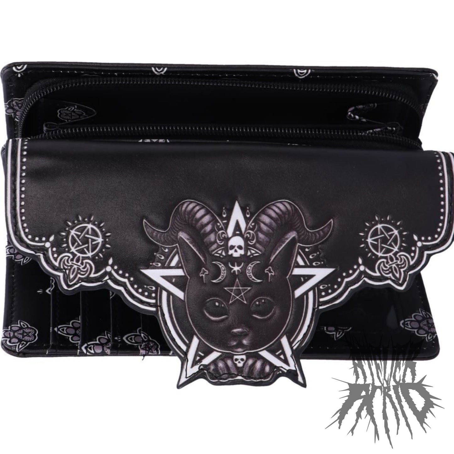 Pawzuph Embossed Purse 18.5cm