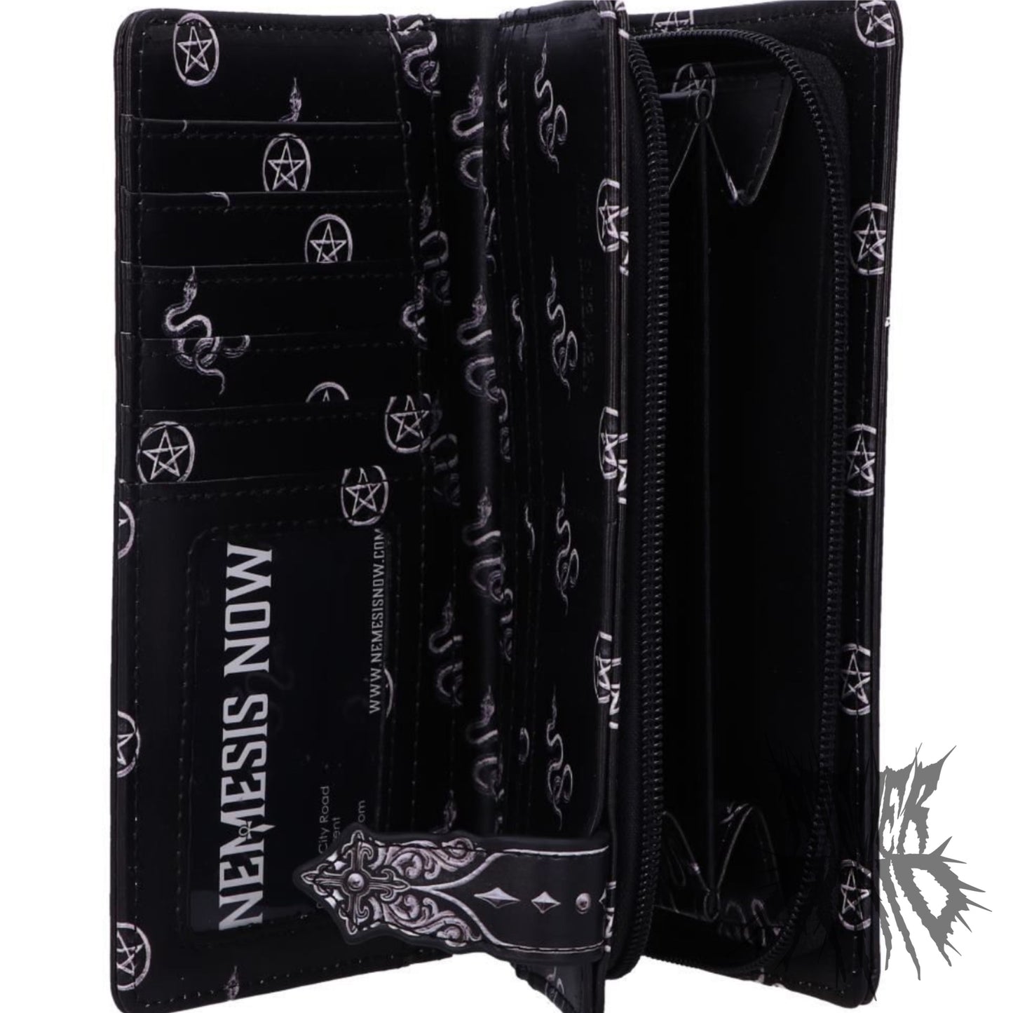 Baphomet Embossed Purse 18.5cm