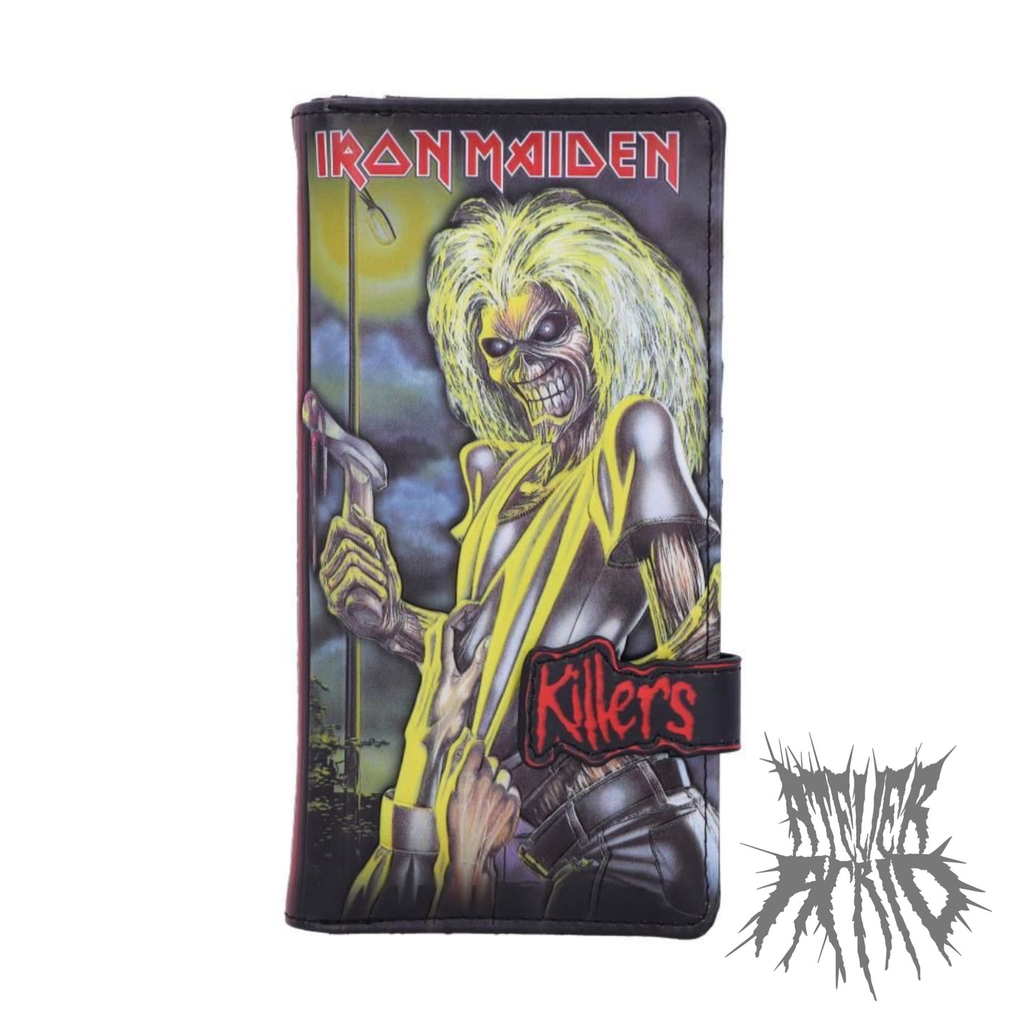 Iron Maiden Killers Embossed Purse 18.5cm