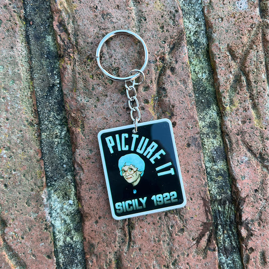 The Sicily Keyring