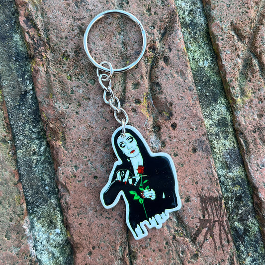 The Morticia Keyring