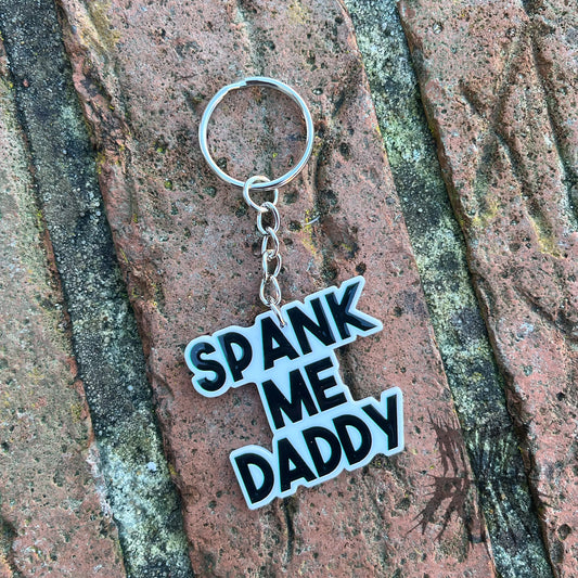 The Spa*k Me Daddy Keyring