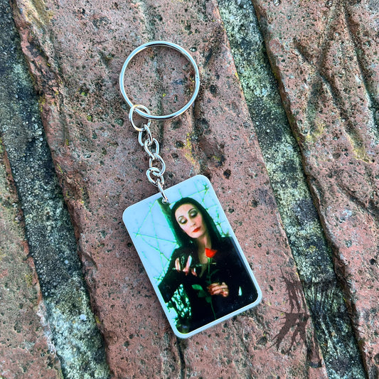The Morticia 2 Keyring