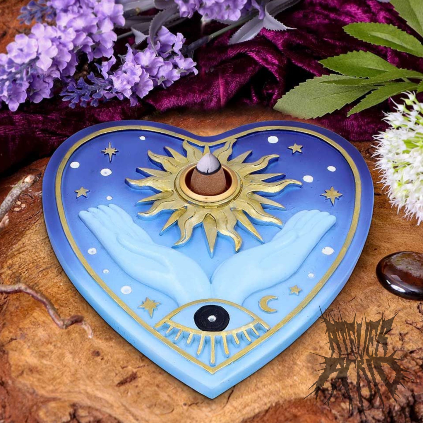 Fortunes of the Sun Incense Burner 15cm