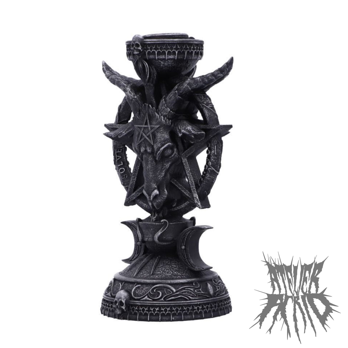 Light of Baphomet Candle Holder 15.5cm