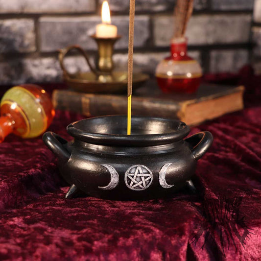 Cauldron Bubble Incense Burner 13cm
