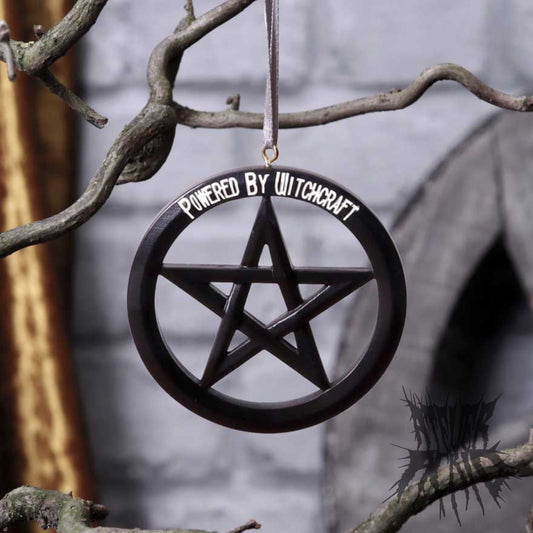 Powered by Witchcraft Hanging Ornament 7cm