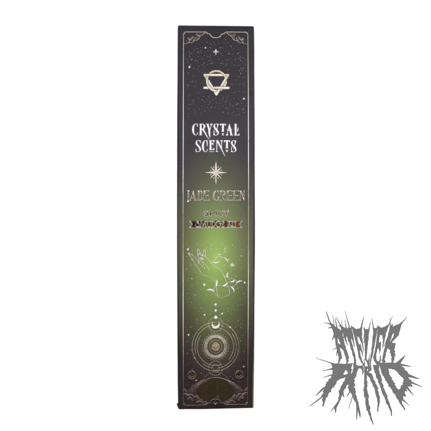 Jade Crystal Scents Smudge Incense - Black Pepper & Spice