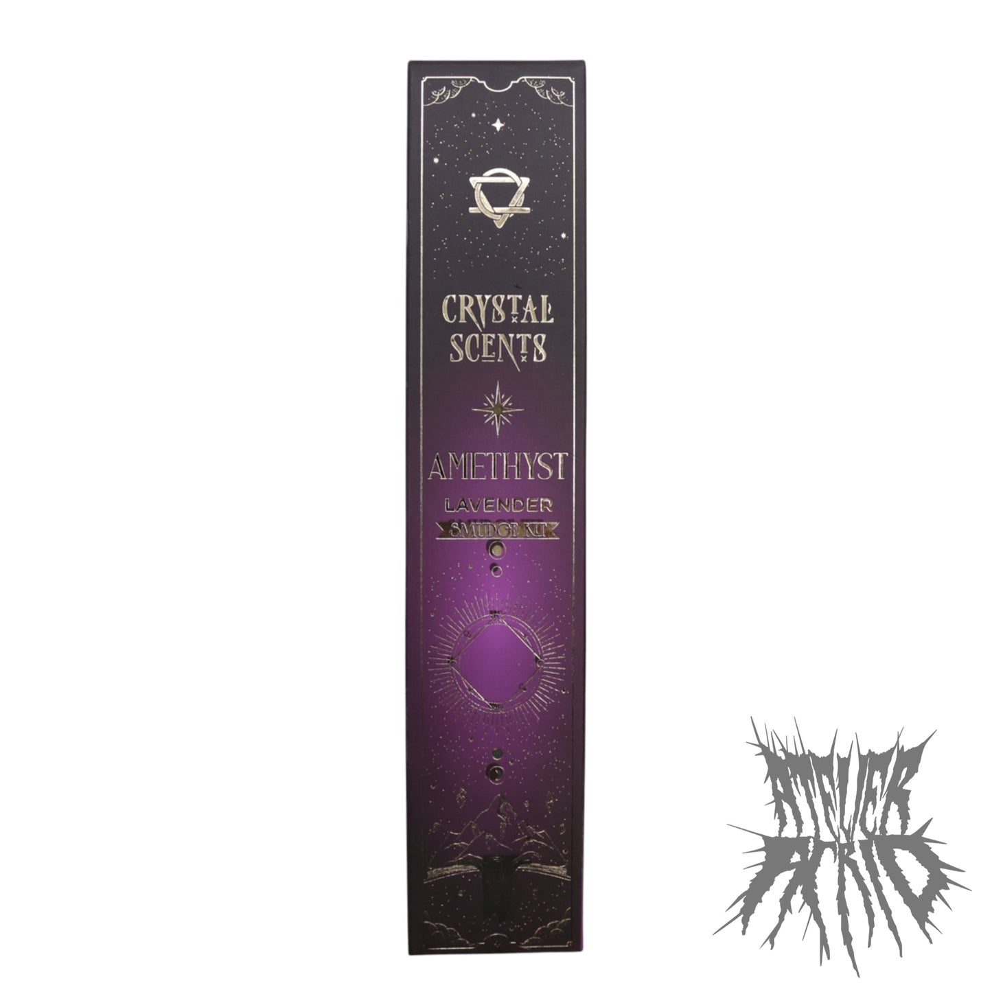 Amethyst Crystal Scents Smudge Incense - Lavender