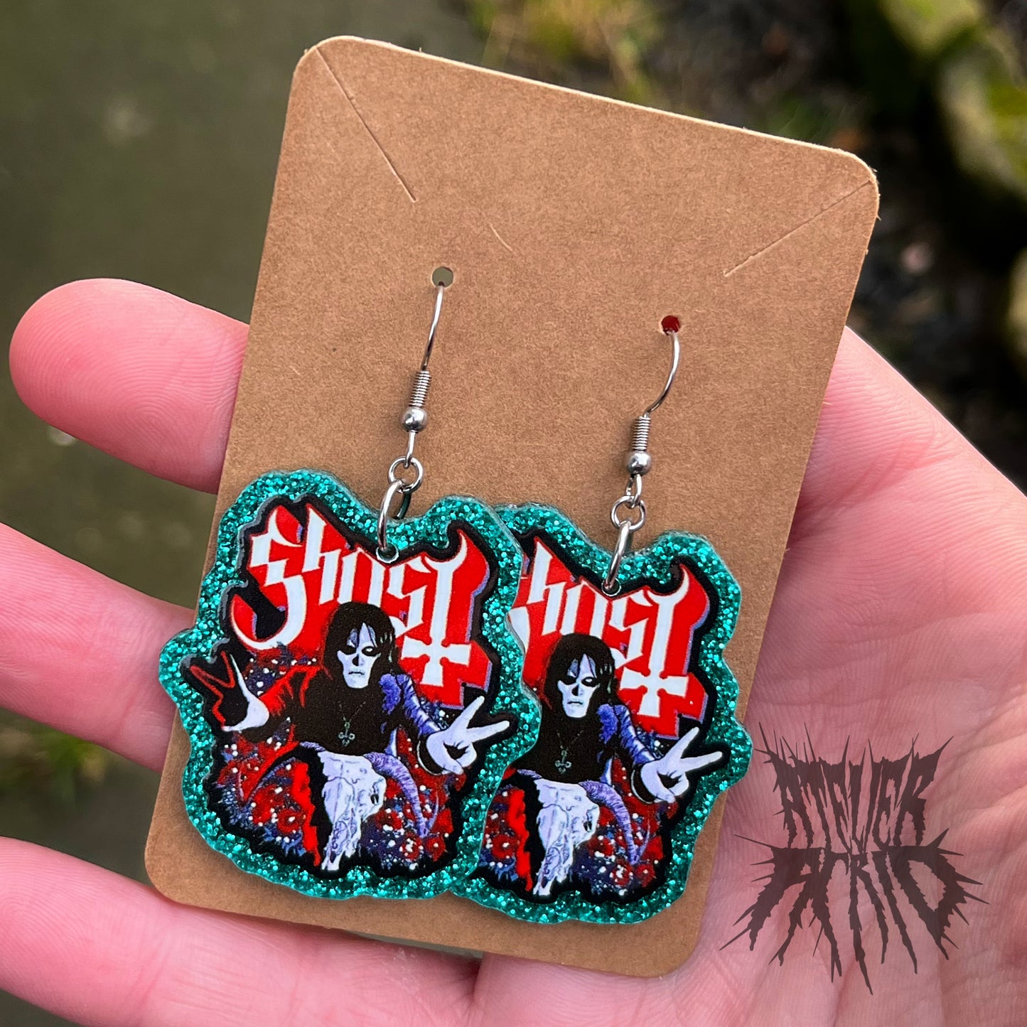 The Ghost Glitter Earrings