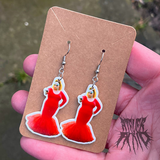 The Pink Flamingos Earrings