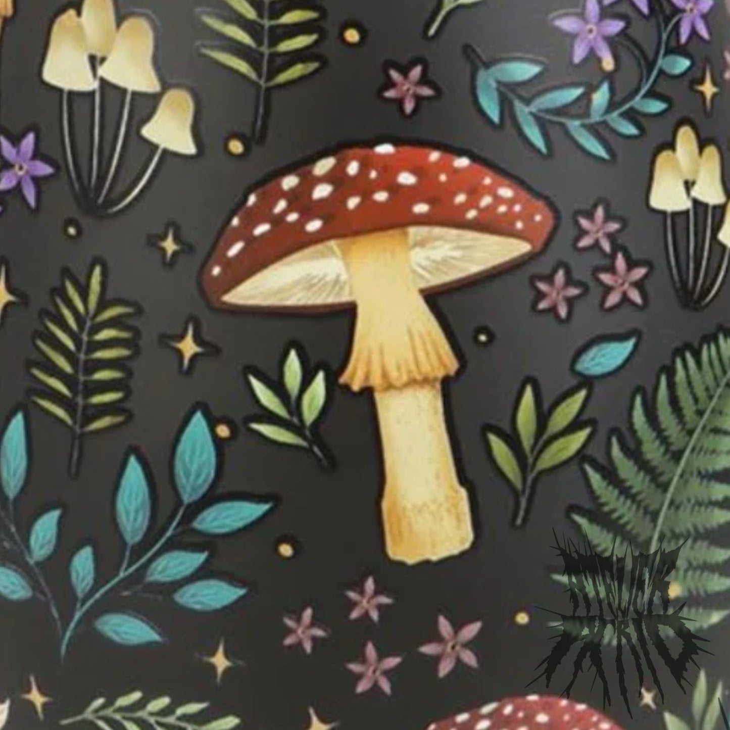 Dark Forest Print Stemless Glass 500ml