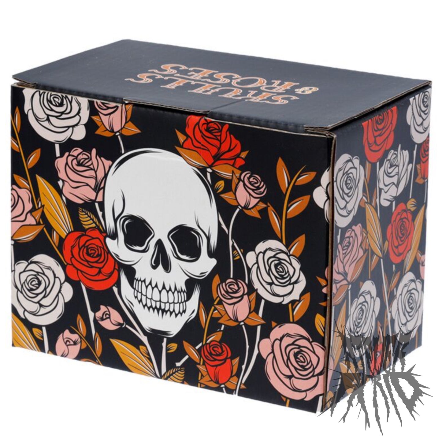 Skeleton Ceramic Shaped Handle Mug - 3D Skeleton Mug