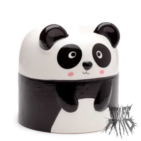 Pandarama Shaped Ceramic Oil Burner - Cute Wax Warmer