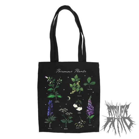 Poisonous Plants Polycotton Tote Bag