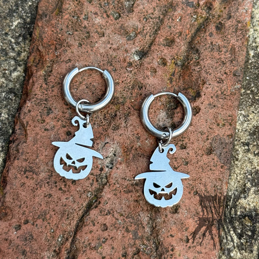 The Hallowed Hoop Earrings - Stainless Steel Hoops