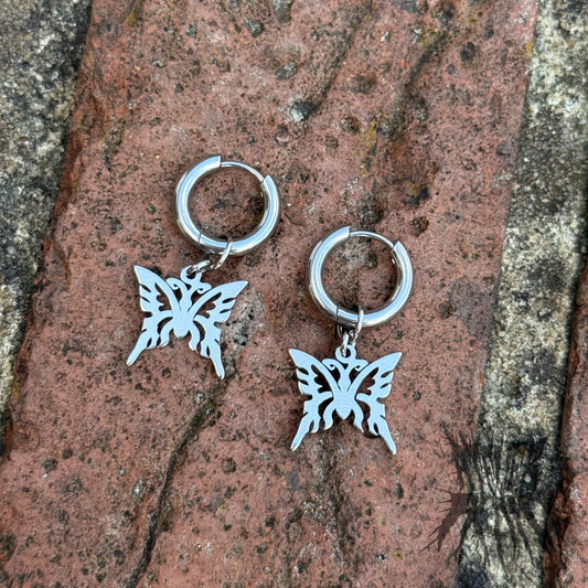 The Babymetal Hoop Earrings - Stainless Steel Hoops