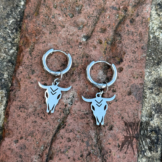 The Beast Hoop Earrings - Stainless Steel Hoops