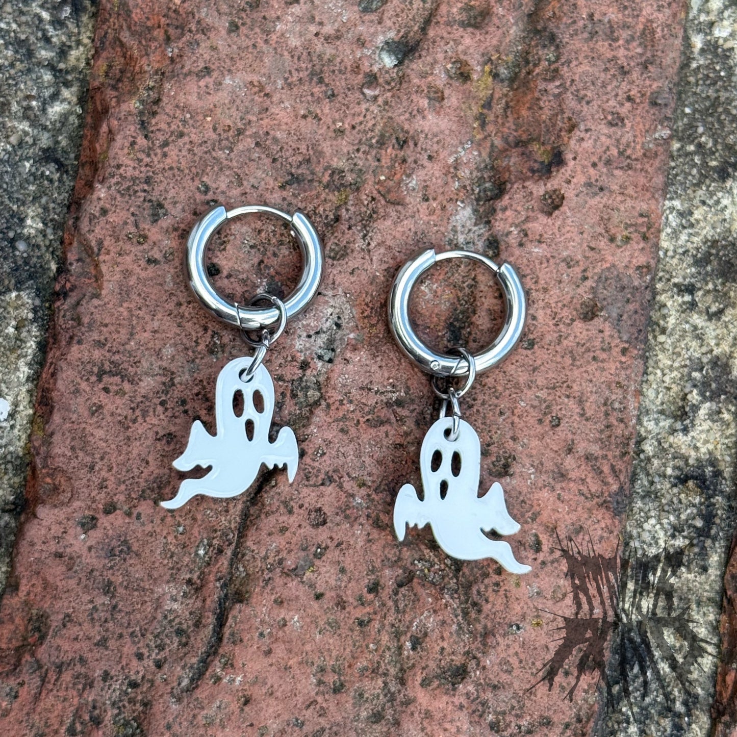 The Halloween Hoop Earrings - Stainless Steel Hoops
