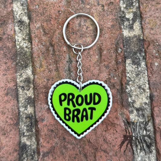 The Proud Brat Keyring