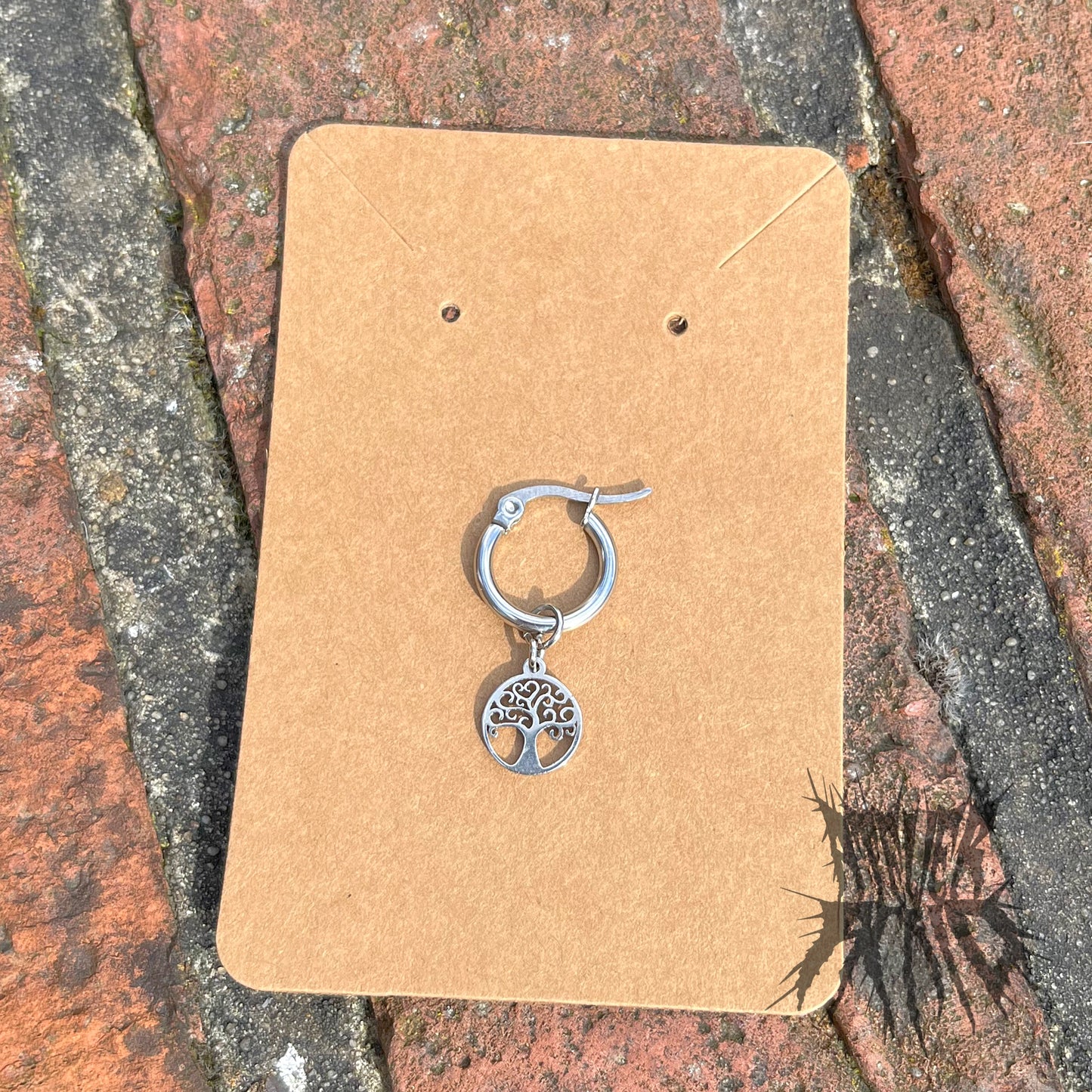 The Tree of Life Hoop Earrings