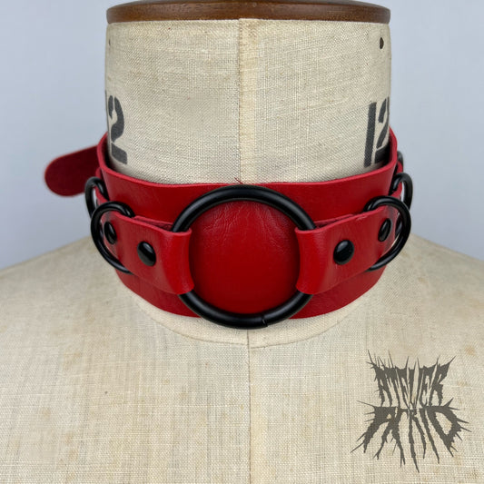 The Ouroboros Choker - Red