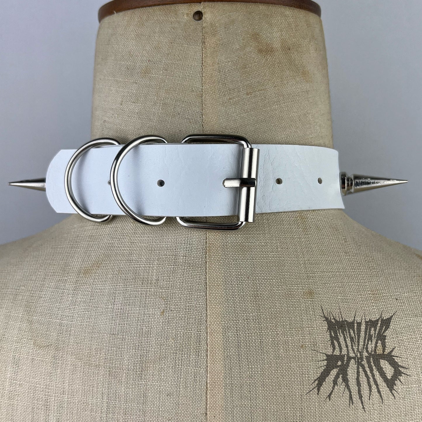 The Goetia Choker - White