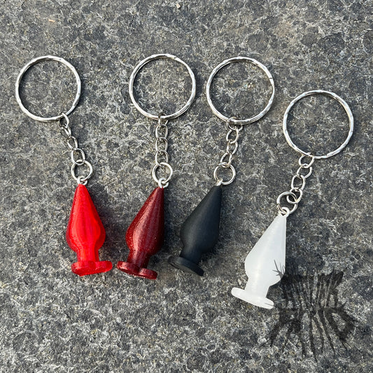 The Plugged Keyring- plug Keyring