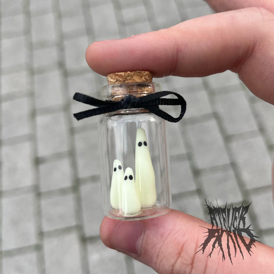 Adopt-a-Ghost- The Troublesome Trio. Cute Halloween miniature decoration
