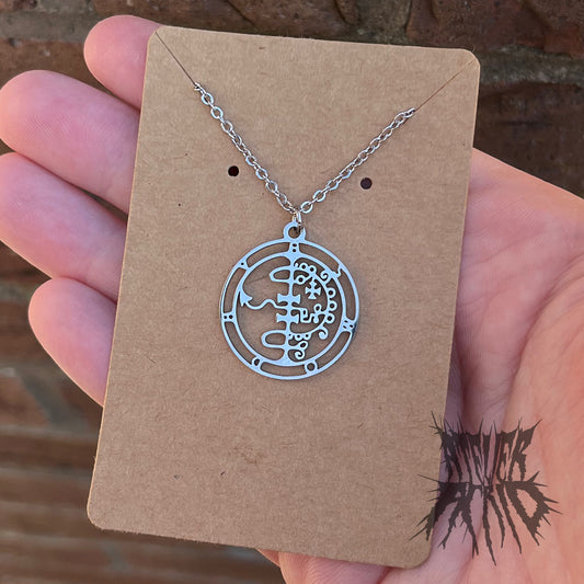 The Asmodeus Necklace- Sigil of Asmodeus