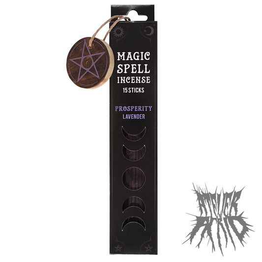 The Prosperity Incense Sticks + Pentagram Holder