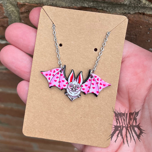 The Pastel Bat Necklace
