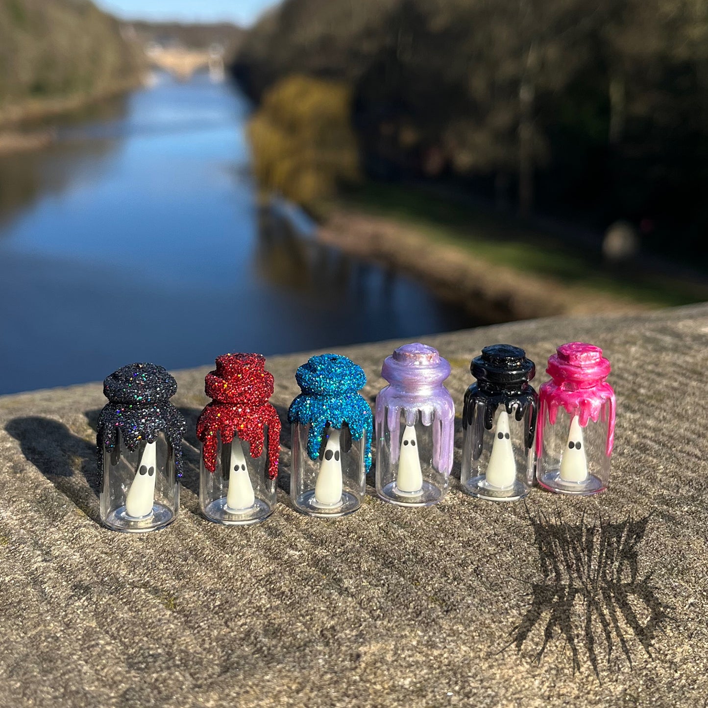 The Adopt-a-Ghost Jar - mini ghost companion